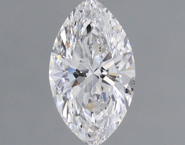 Diamond Natural 0,5Ct D-SI2 Marquise - GIA7538158867
