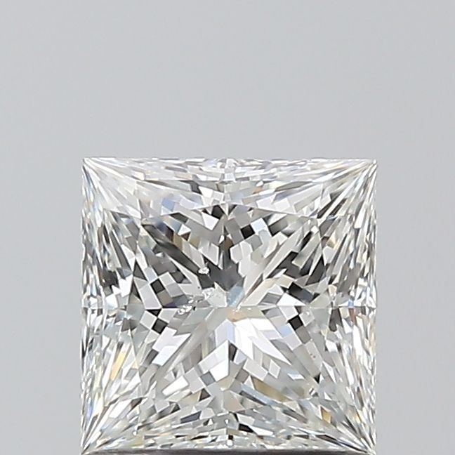 Diamond Natural 1,01Ct H-SI1 Princess - GIA6532935984