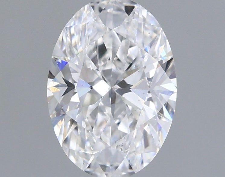 Diamond Natural 0,7Ct D-SI1 Oval - GIA6532294551