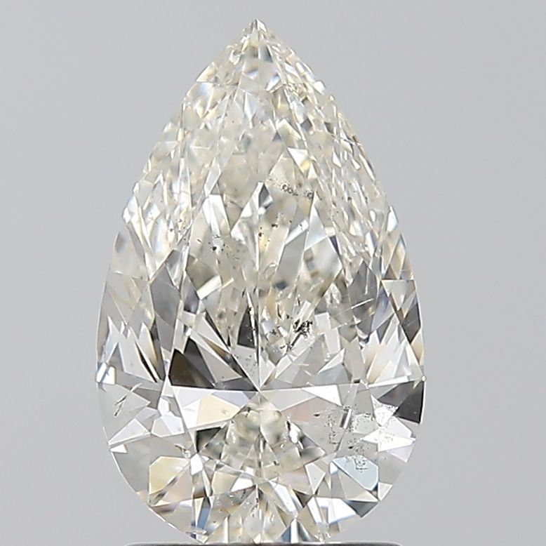 Diamond Natural 1,51Ct I-SI2 Pear - HRD250000100768
