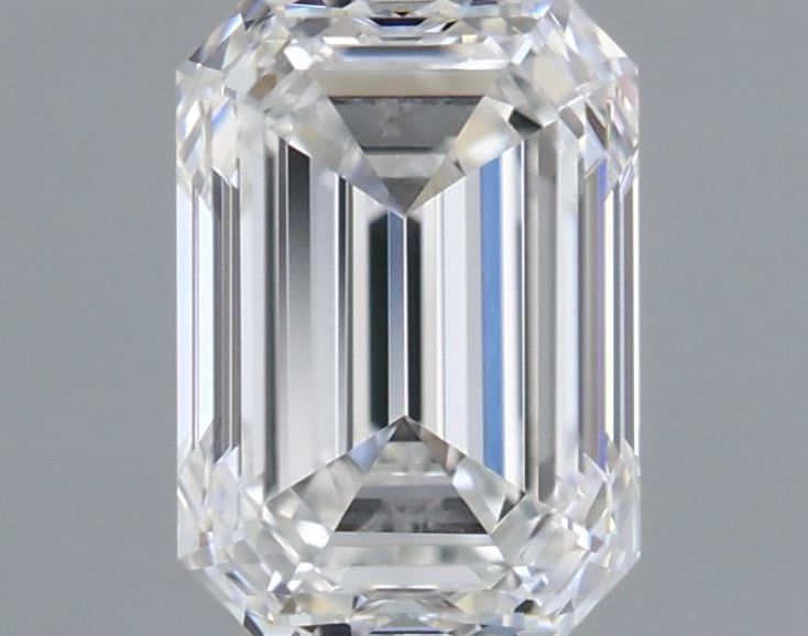 Diamond Natural 0,81Ct F-VVS2 Emerald - GIA1523514657
