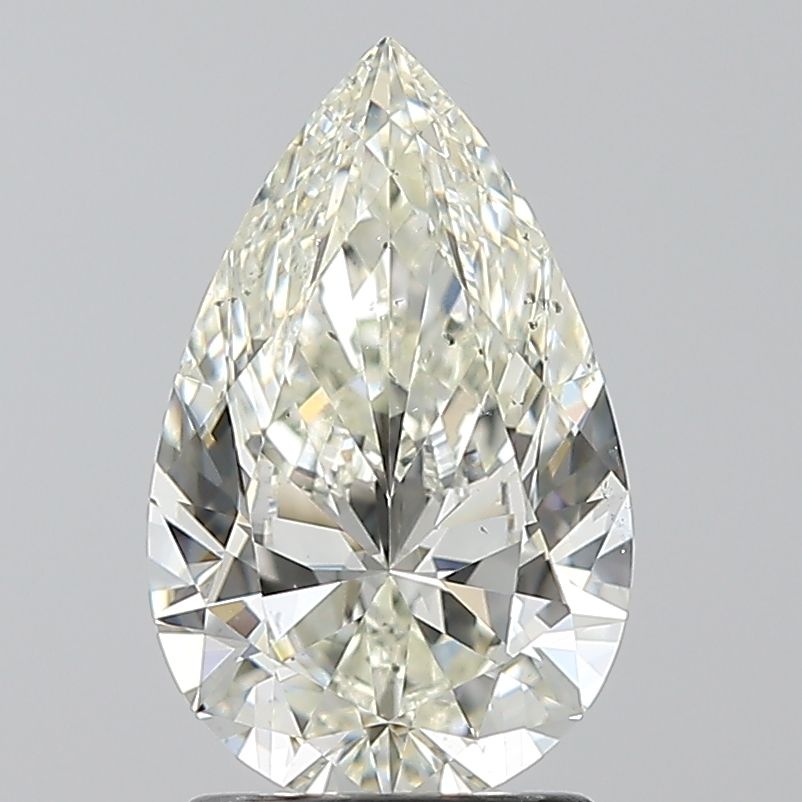 Diamond Natural 1,7Ct I-SI1 Pear - HRD250000294308