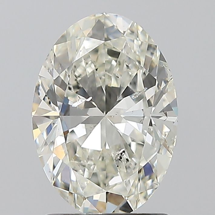 Diamond Natural 1,51Ct J-SI2 Oval - HRD250000016785