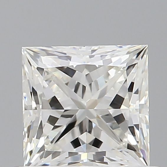 Diamond Natural 0,71Ct H-IF Princess - GIA6531126890