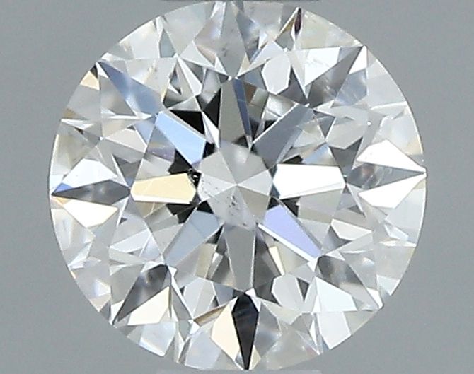 Diamond Natural 0,37Ct F-SI1 Round - GIA7516201613