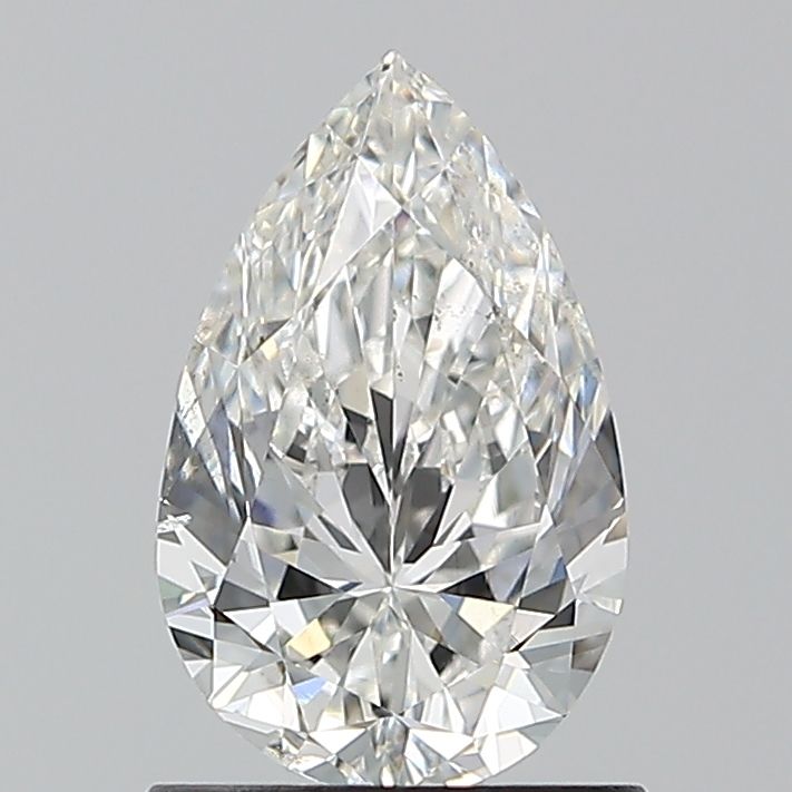 Diamond Natural 1,01Ct G-SI2 Pear - GIA7546368553
