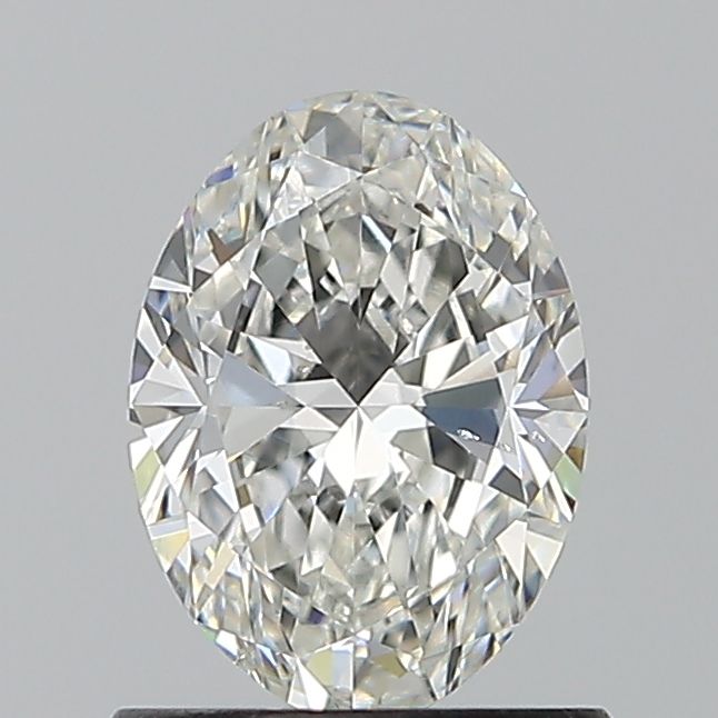 Diamond Natural 0,9Ct G-SI1 Oval - GIA7531836980