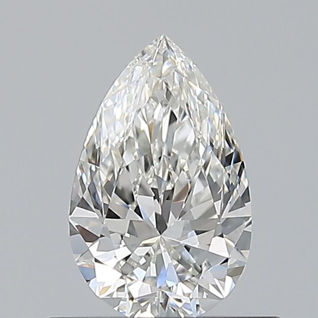 Diamond Natural 0,54Ct G-IF Pear - GIA6545347154