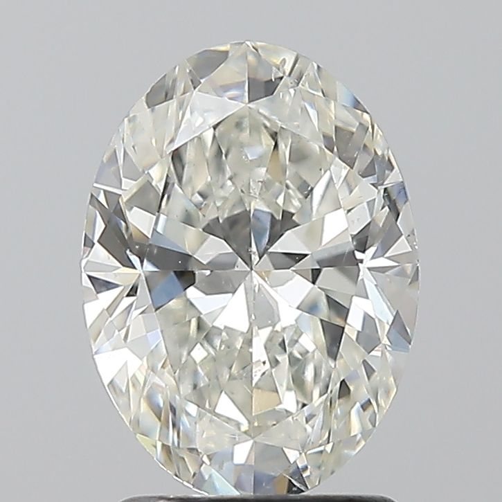 Diamond Natural 1,7Ct I-SI2 Oval - GIA1535678238