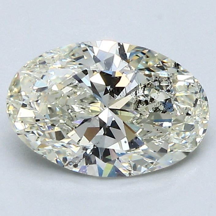 Diamond Natural 1,5Ct L-SI2 Oval - GIA6502992190