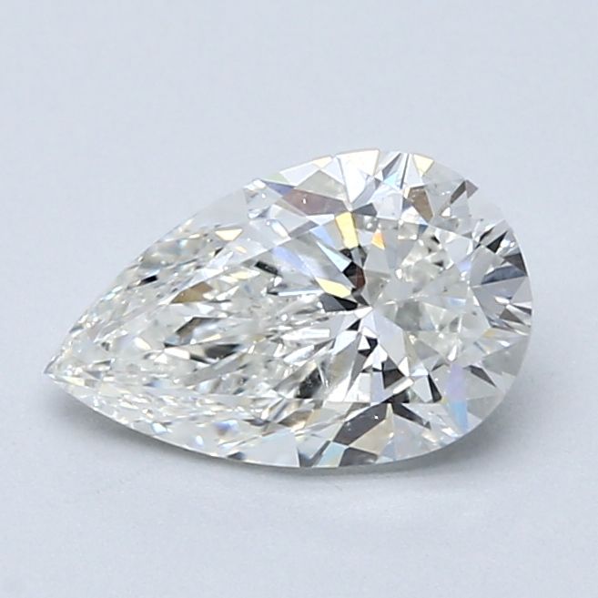 Diamond Natural 1,3Ct G-SI1 Pear - GIA5546872302