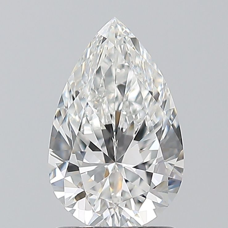 Diamond Natural 1,3Ct F-VS1 Pear - GIA2557064074