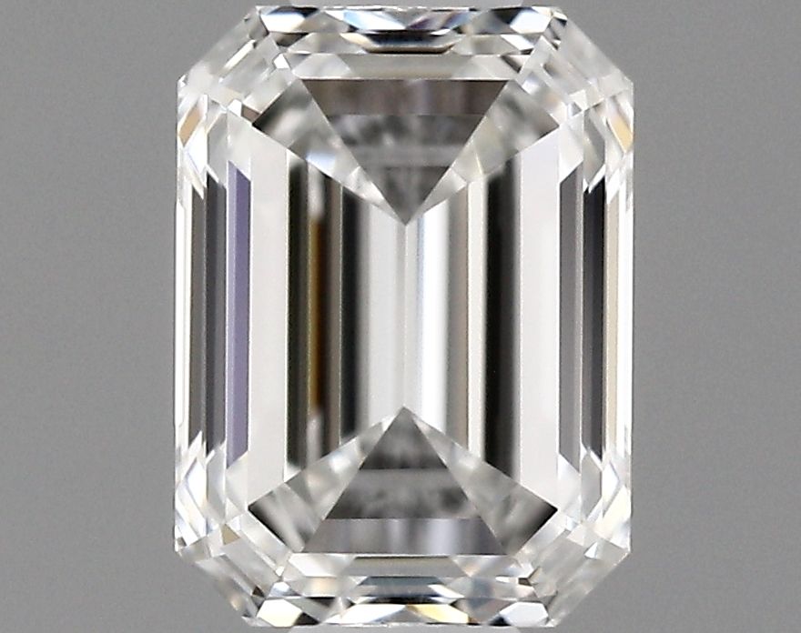 Diamond Natural 0,56Ct F-VVS1 Emerald - GIA2524475486