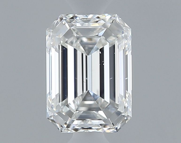 Diamond Natural 0,4Ct F-VS2 Emerald - GIA7548142256