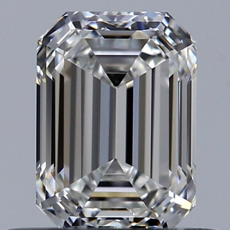 Diamond Natural 0,5Ct F-VVS2 Emerald - GIA5526591710