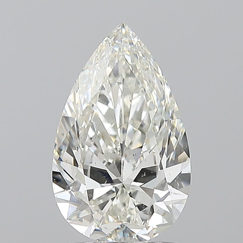 Diamond Natural 1,7Ct J-SI1 Pear - GIA6551085511