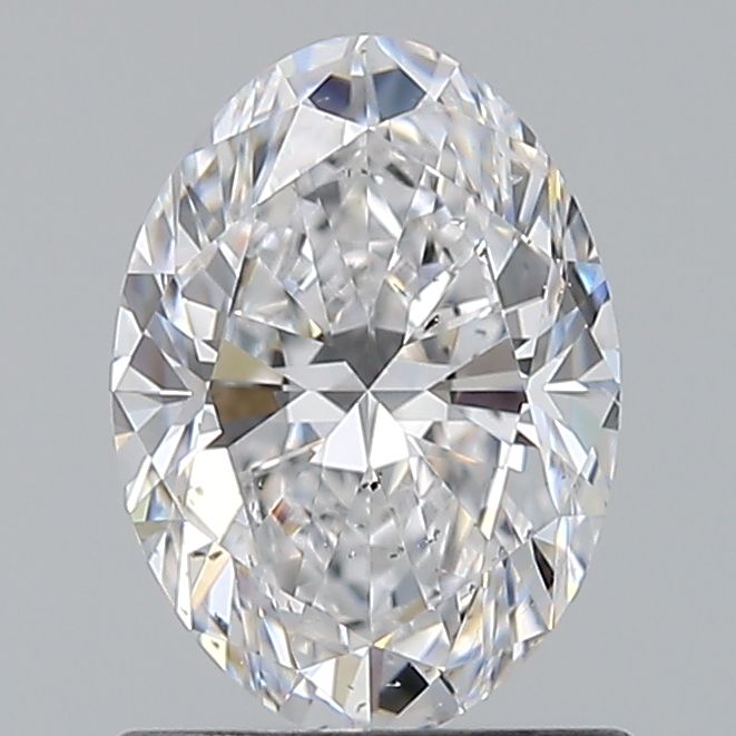 Diamond Natural 0,9Ct D-SI2 Oval - GIA5533152376
