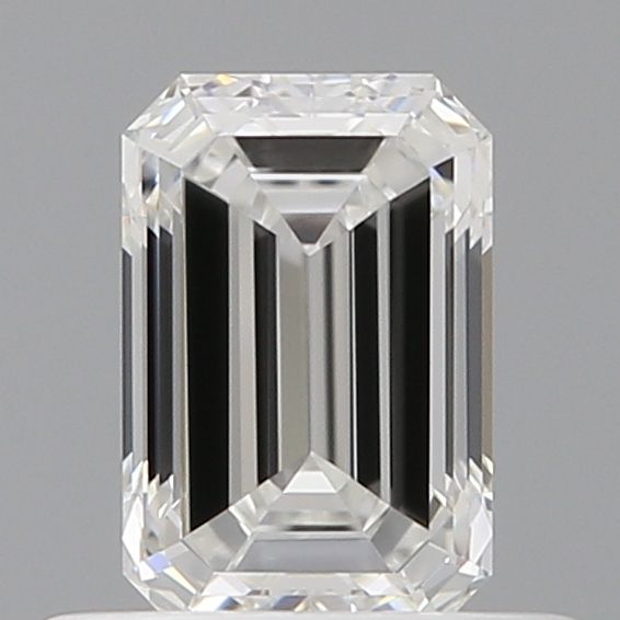 Diamond Natural 0,52Ct F-VVS1 Emerald - GIA7543664506