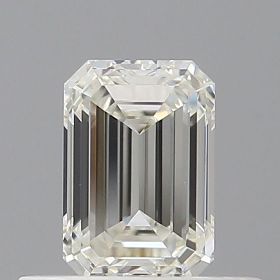 Diamond Natural 0,5Ct J-VVS1 Emerald - GIA7542023255