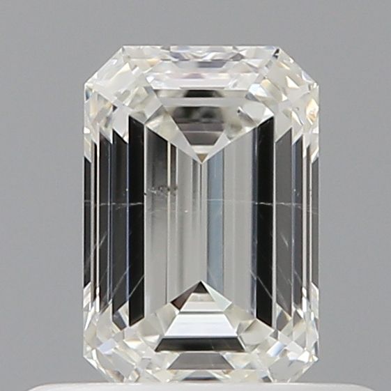 Diamond Natural 0,51Ct I-SI2 Emerald - GIA7543934679