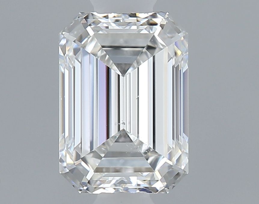 Diamond Natural 0,7Ct F-SI1 Emerald - GIA6521300714
