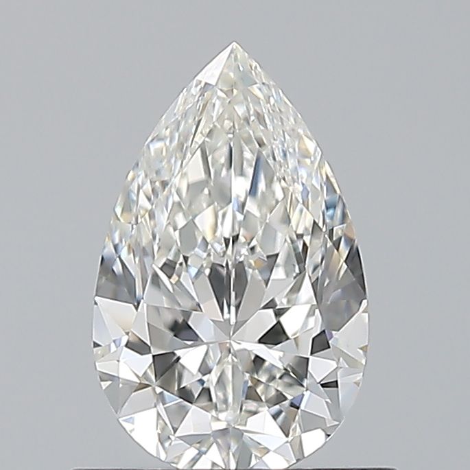 Diamond Natural 0,7Ct G-VVS2 Pear - GIA7543347259