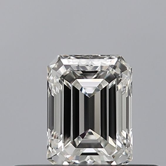 Diamond Natural 0,33Ct G-VVS1 Emerald - GIA6542125095