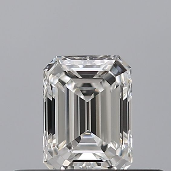 Diamond Natural 0,33Ct F-VVS1 Emerald - GIA7546108864