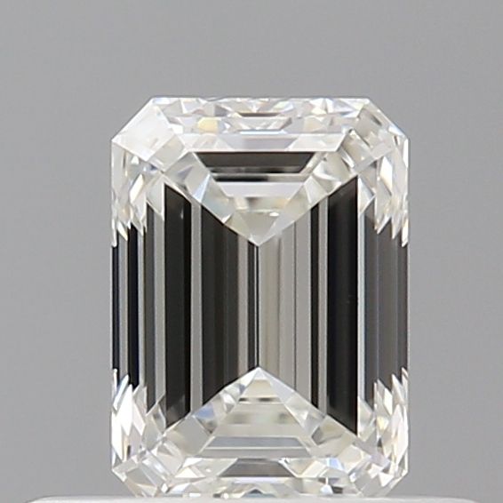 Diamond Natural 0,5Ct H-VVS1 Emerald - GIA6551133217