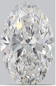 Diamond Natural 1,2Ct F-SI1 Oval - GIA7543221987