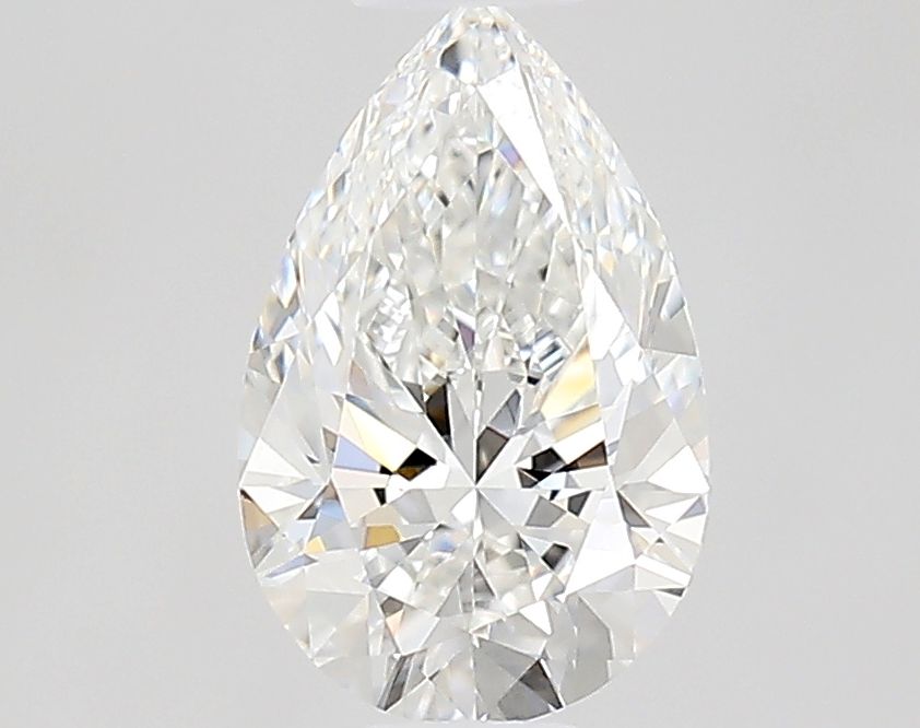 Diamond Natural 0,6Ct F-VVS2 Pear - GIA6535610015