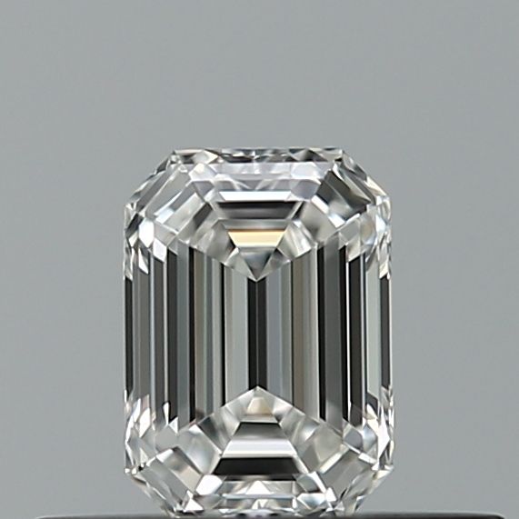 Diamond Natural 0,33Ct F-VVS1 Emerald - GIA6542384880