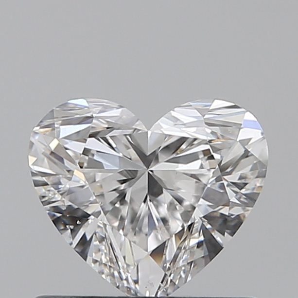 Diamond Natural 0,6Ct F-SI1 Heart - GIA6542006300