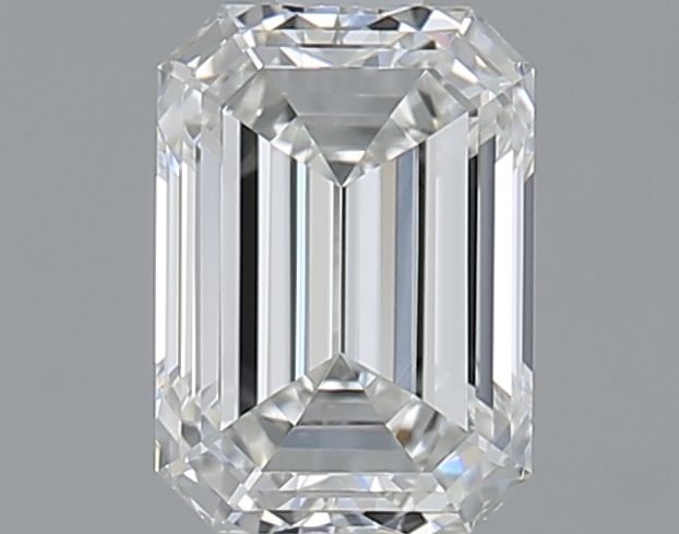 Diamond Natural 0,9Ct H-VVS1 Emerald - GIA7538729207
