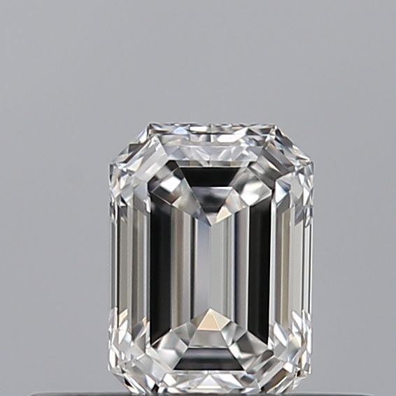 Diamond Natural 0,33Ct E-VVS2 Emerald - GIA6542466173