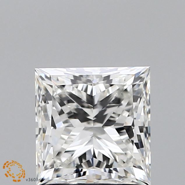 Diamond Natural 1,51Ct I-VS2 Princess - GIA6502145817