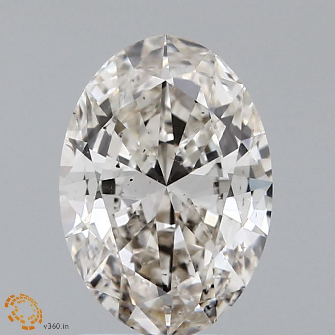 Diamond Natural 1,5Ct L-SI1 Oval - GIA2476128056