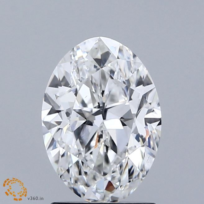 Diamond Natural 1,5Ct F-SI1 Oval - GIA6551056696