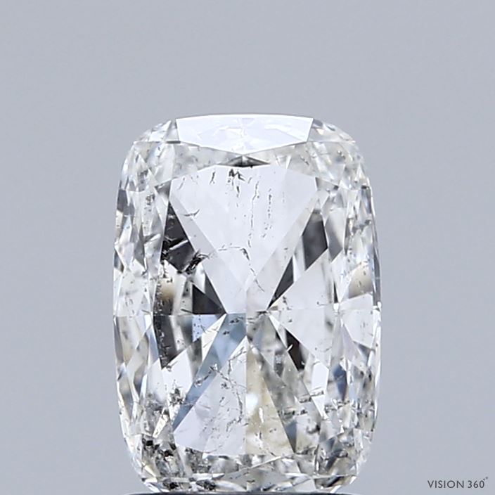 Diamond Natural 1,5Ct F-SI2 Cushion - HRD240000242751