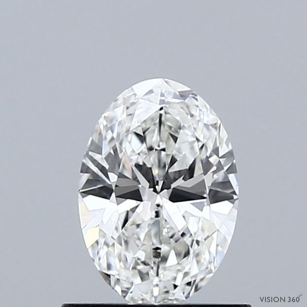 Diamond Natural 0,71Ct H-VVS1 Oval - GIA6542627667