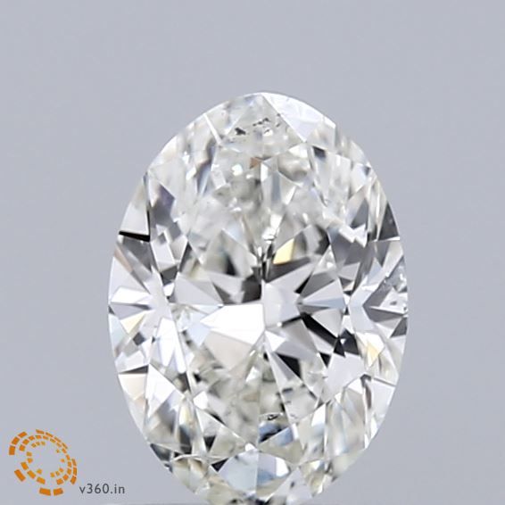 Diamond Natural 1Ct J-SI1 Oval - GIA6545246996