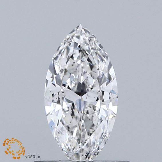 Diamond Natural 0,5Ct G-SI2 Marquise - GIA1558178635