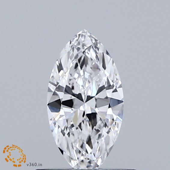 Diamond Natural 0,5Ct D-VVS2 Marquise - GIA1558177180