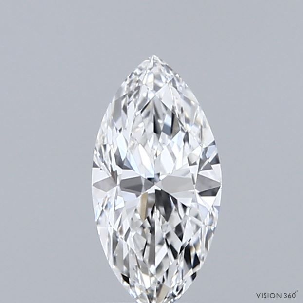 Diamond Natural 0,54Ct G-VVS2 Marquise - GIA2547684316