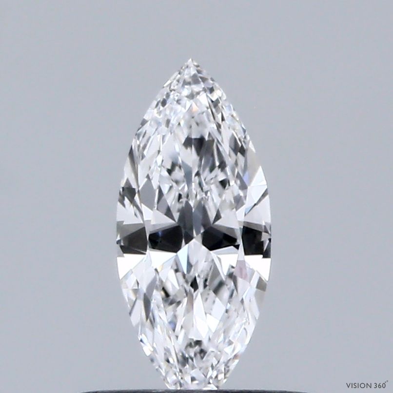 Diamond Natural 0,41Ct D-IF Marquise - GIA2554064640