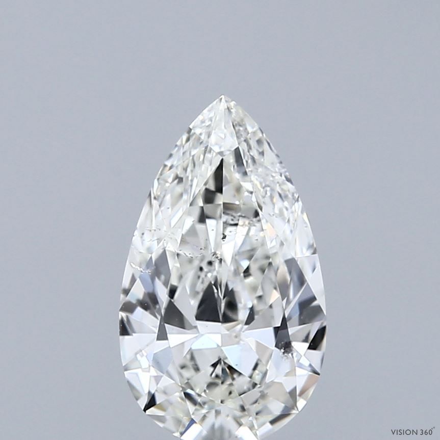 Diamond Natural 1,5Ct J-SI2 Pear - GIA5543170857