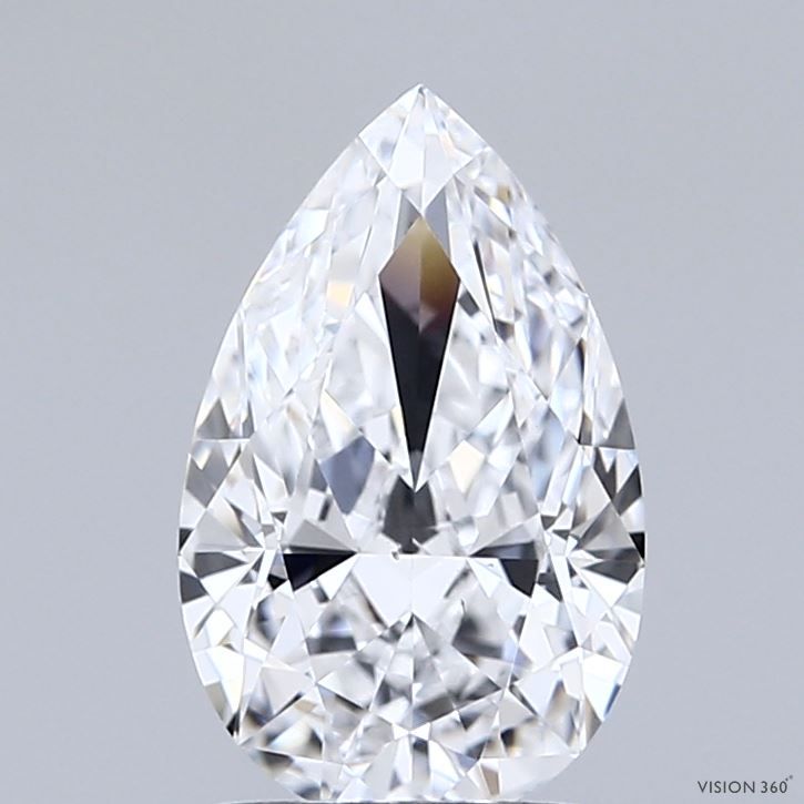 Diamond Natural 1,5Ct D-VS2 Pear - GIA6542193802