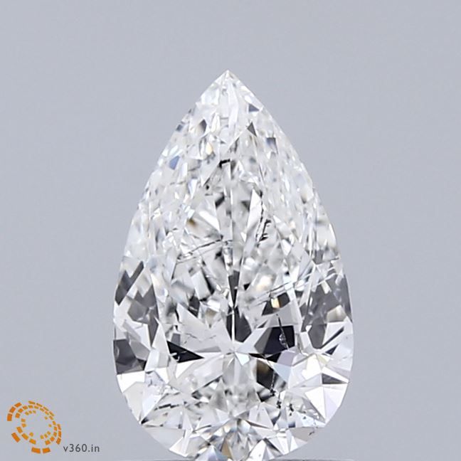 Diamond Natural 1,01Ct G-SI2 Pear - GIA7533399589