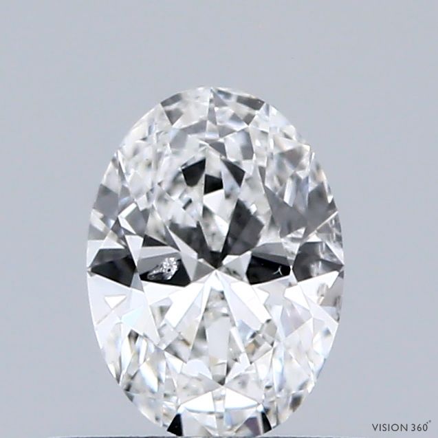 Diamond Natural 0,46Ct F-SI2 Oval - GIA6521942465