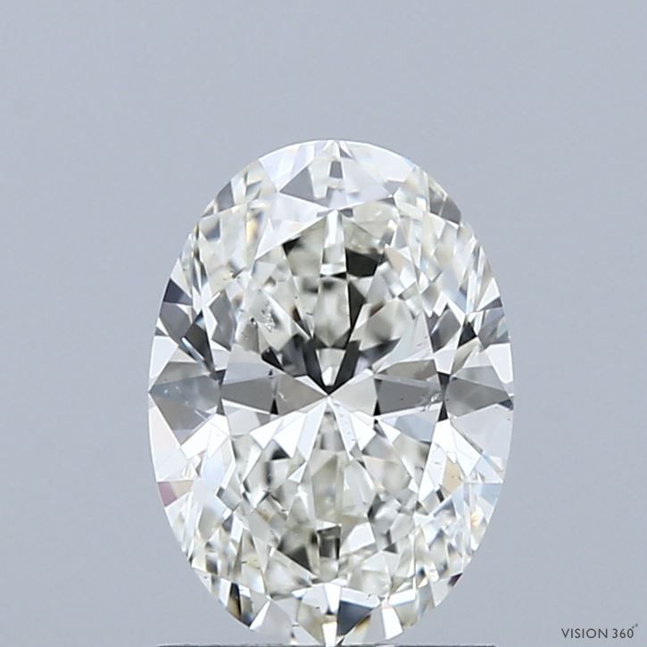 Diamond Natural 1,5Ct J-SI2 Oval - GIA7541591503